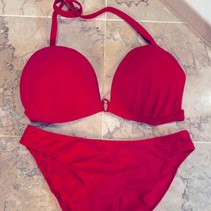 Brand New Venus Bikini - Red - Bottoms size 12 - Top 34G/36DDD Adjustable